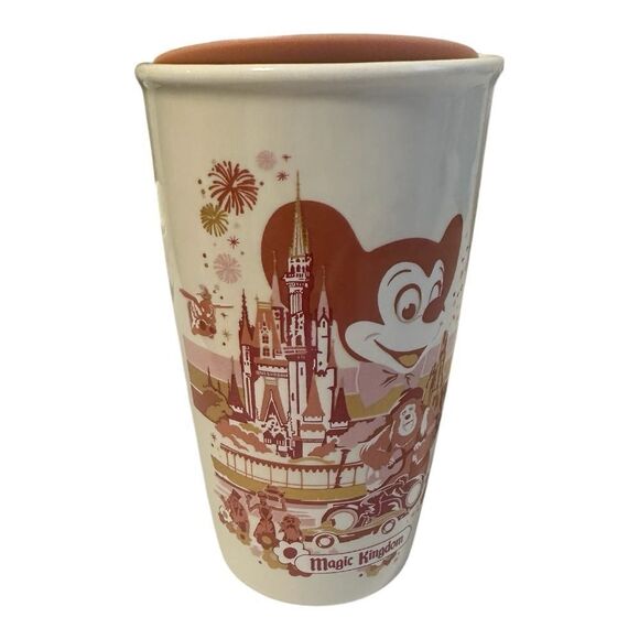 Starbucks Disney Magic Kingdom White and Brown Mug Disney Edition - Picture 4 of 6